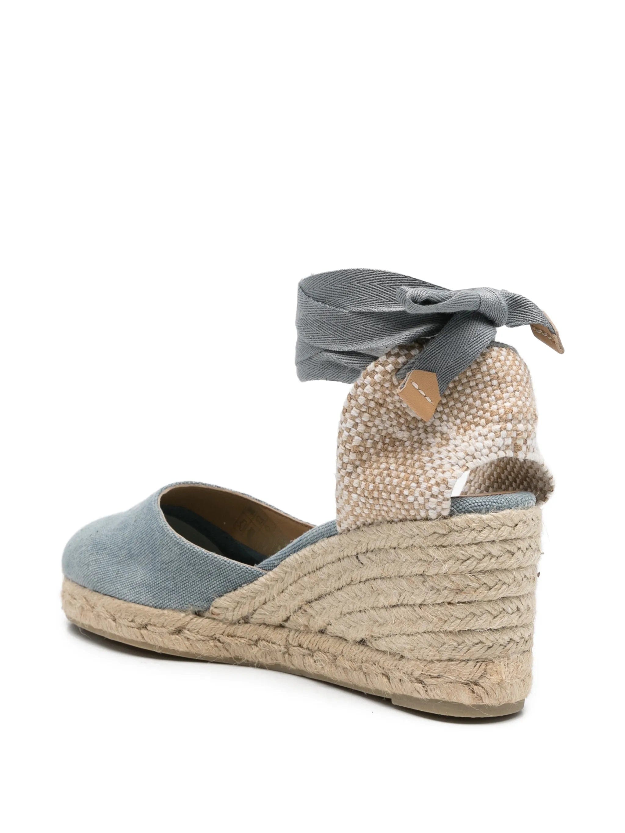 Castañer Carina tie - ankle canvas espadrilles