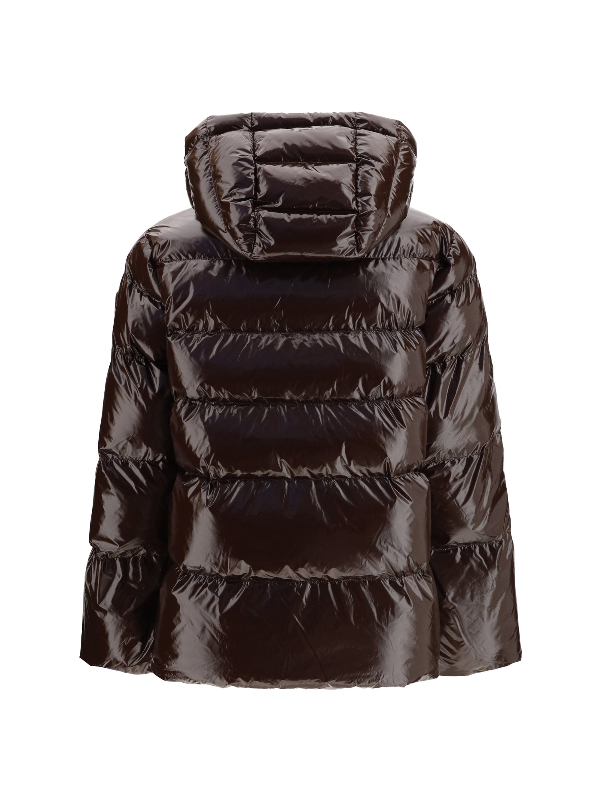 Pinko Eleodoro Down Jacket — Brown