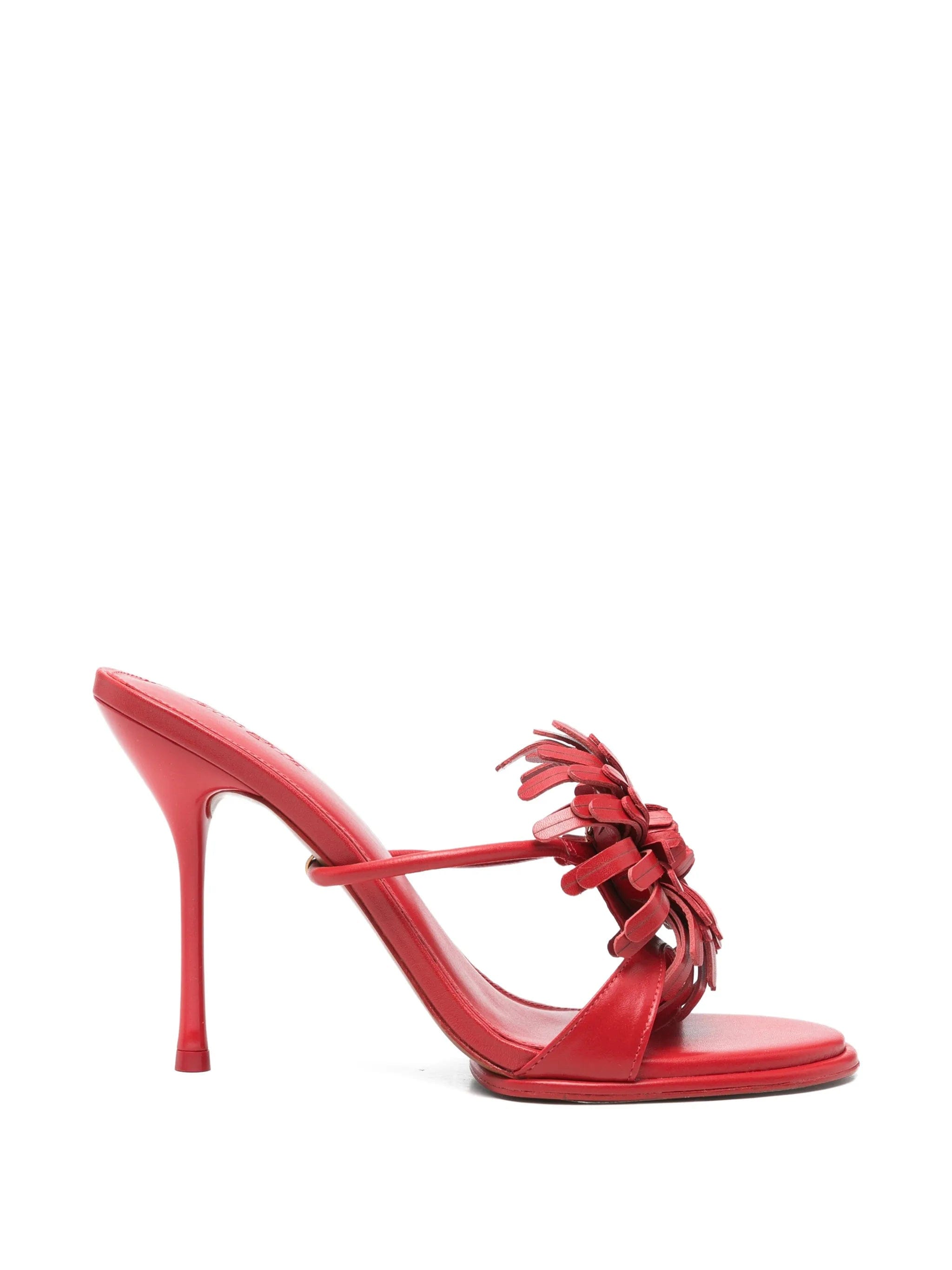 Cult Gaia Carla floral - appliqué sandals
