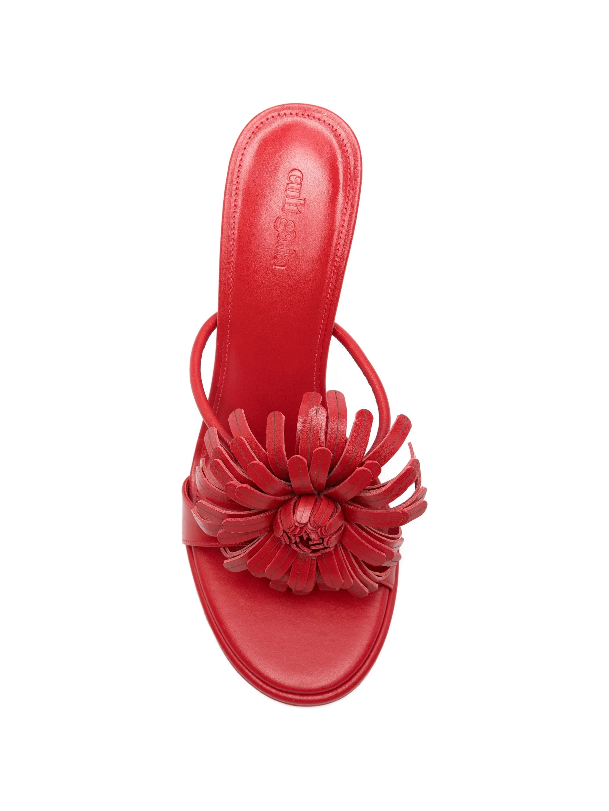 Cult Gaia Carla floral - appliqué sandals