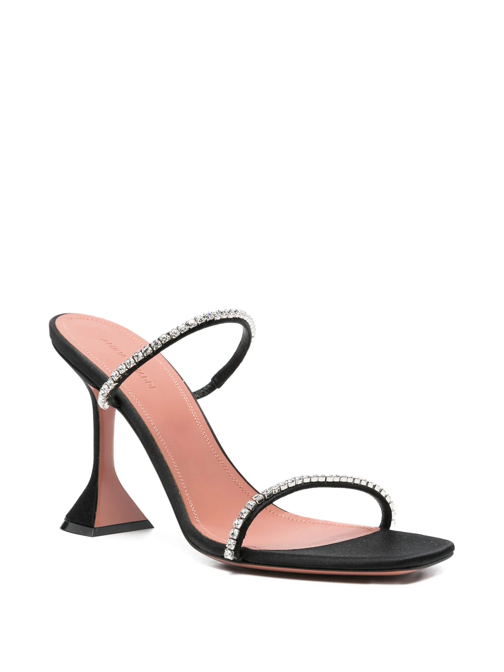 Amina Muaddi Gilda crystal - embellishment sandals