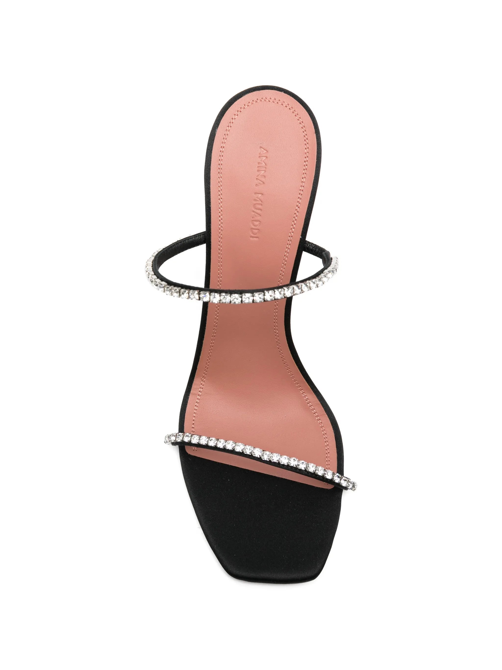 Amina Muaddi Gilda crystal - embellishment sandals
