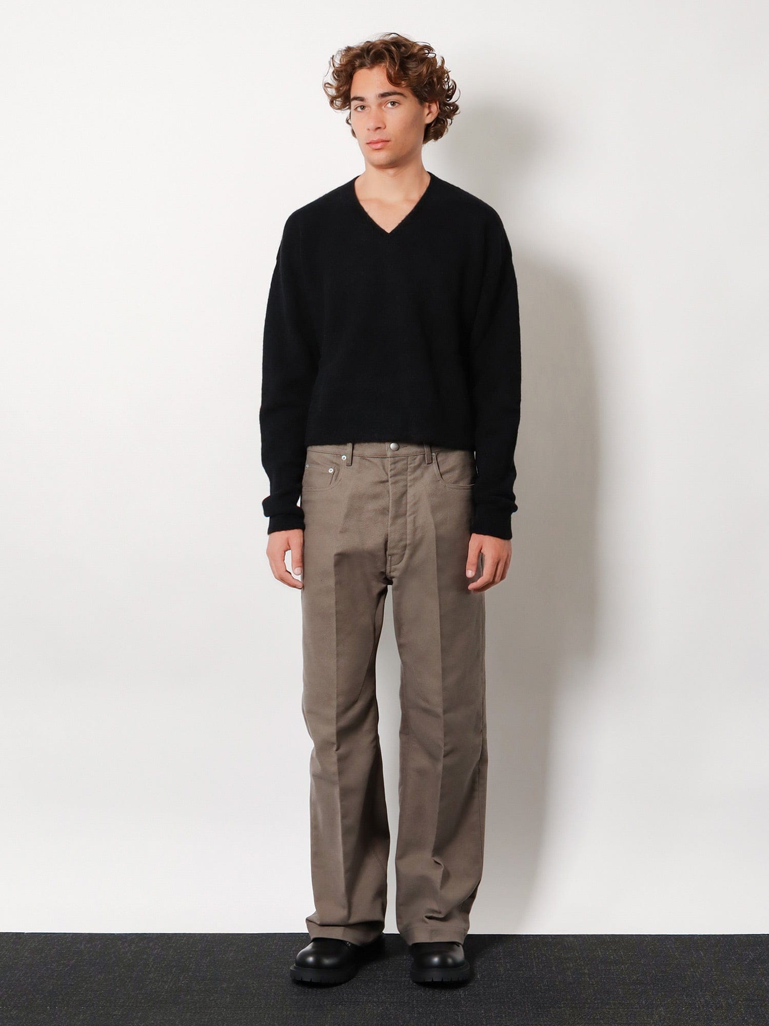 RICK OWENS Geth certified cotton trousers