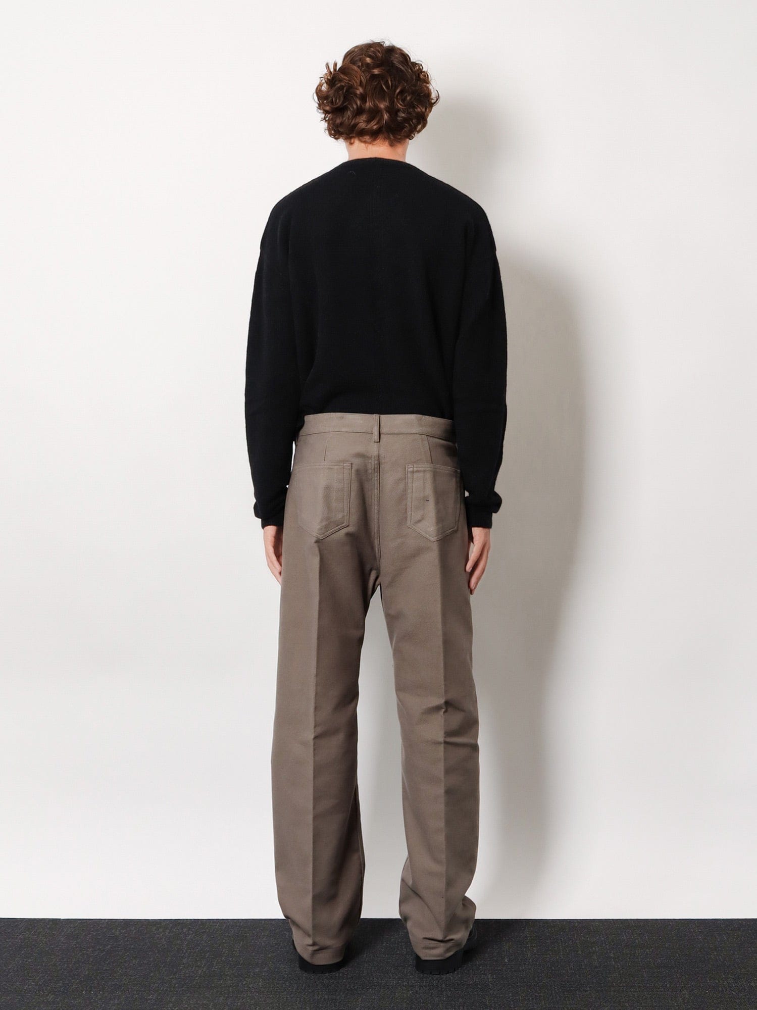 RICK OWENS Geth certified cotton trousers