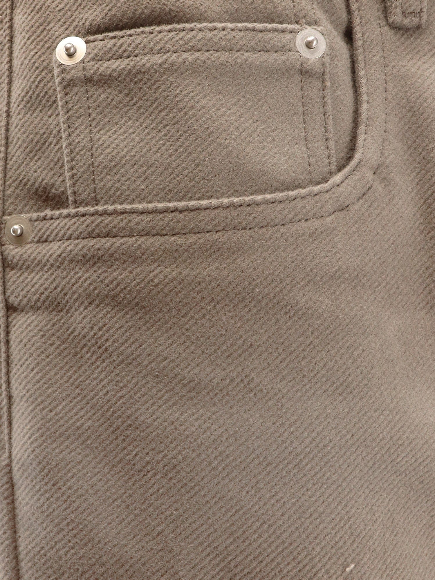 RICK OWENS Geth certified cotton trousers