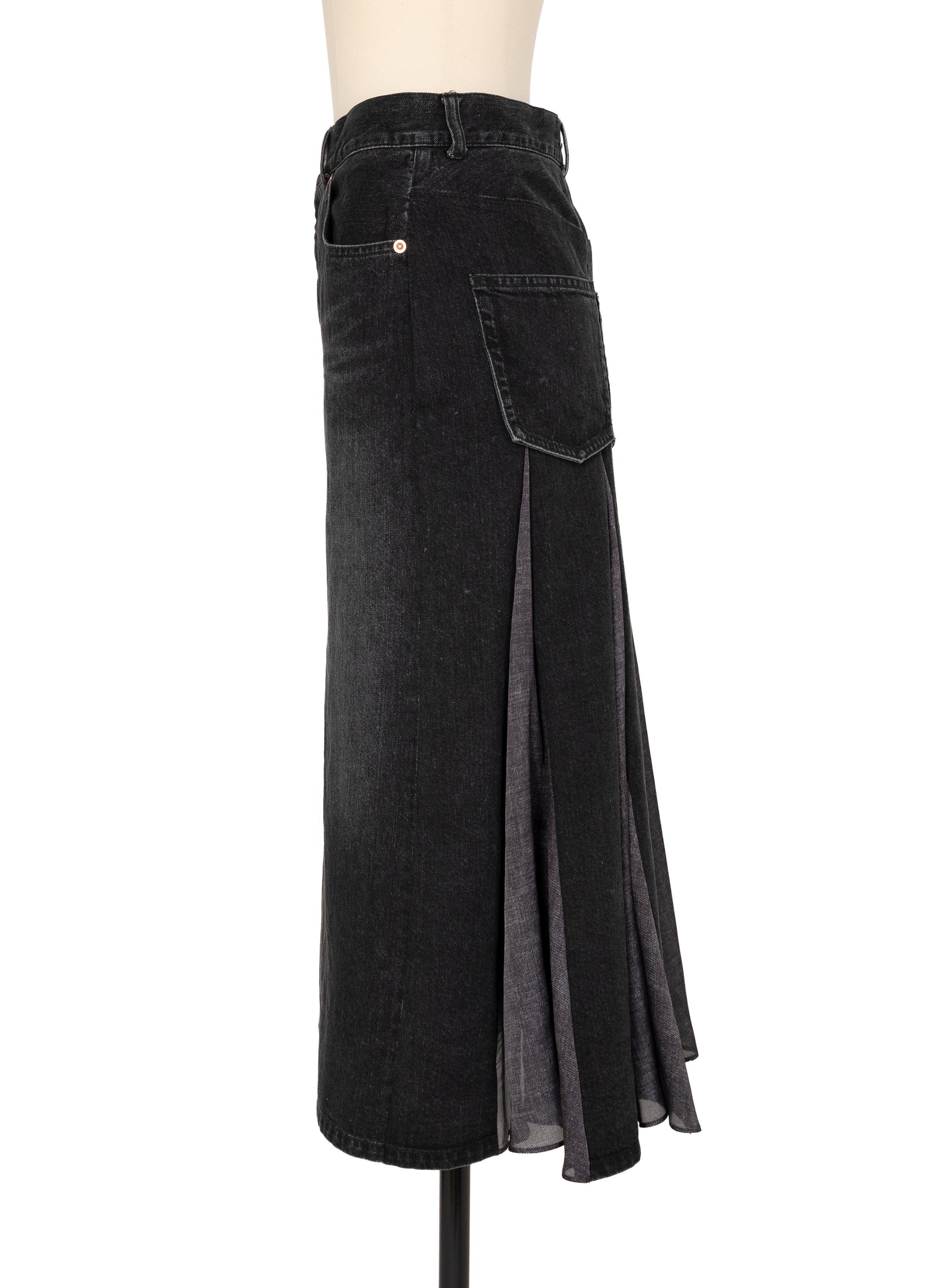 Sacai Denim Skirt
