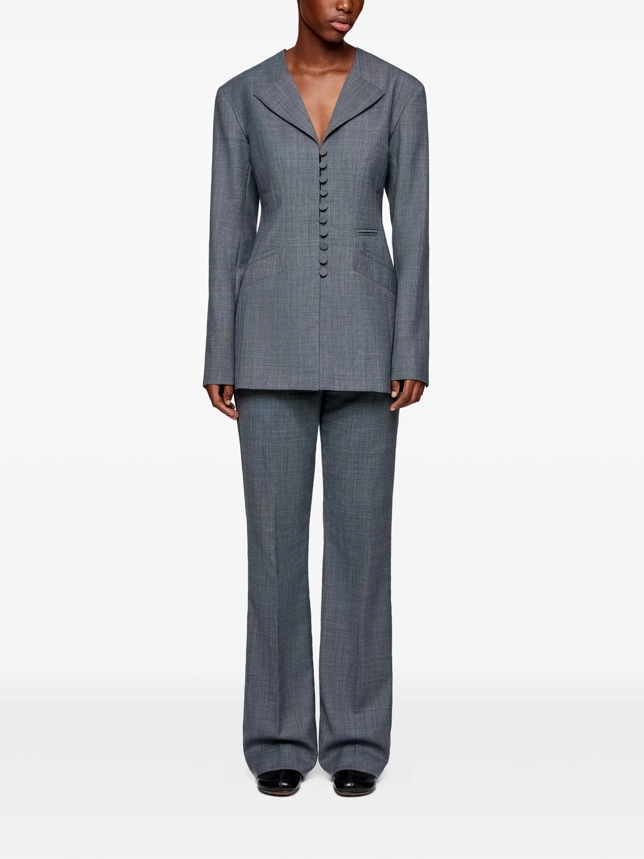 GANNI button - down jacket