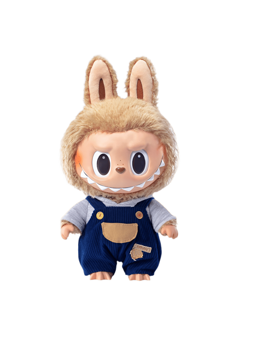 POP MART LABUBU TIME TO CHILL VINYL PLUSH DOLL 40 cm