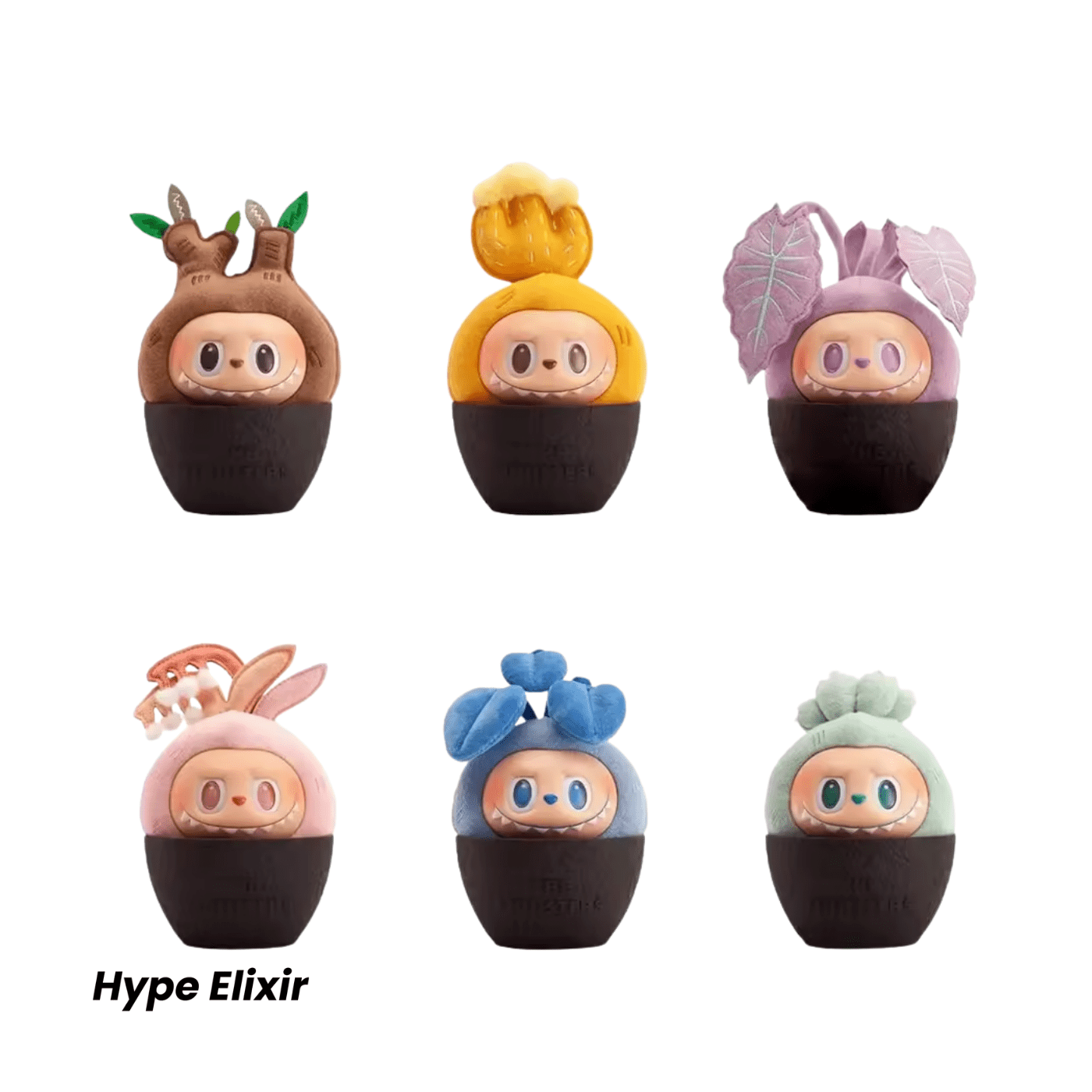 Pop Mart Labubu The Monsters Naughty Plants Series Figure Single Blind Box