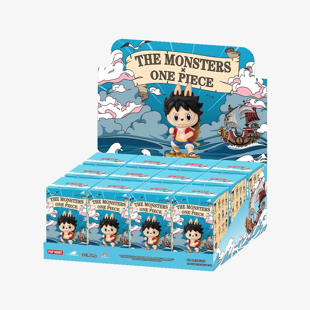 One Piece Labubu × One Piece Series Popmart Blind Box