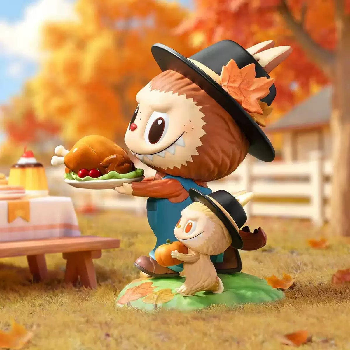 Popmart Exclusive Edition!! POP MART Labubu The Monsters Thanksgiving Figure