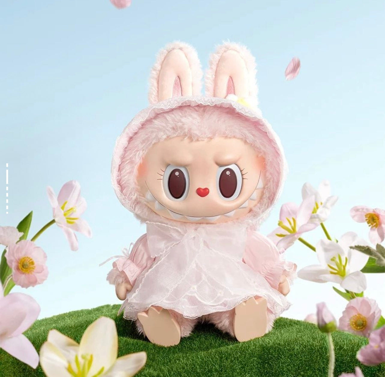 Pop Mart Labubu Mokoko Fall Into Spring Vinyl Plush Doll