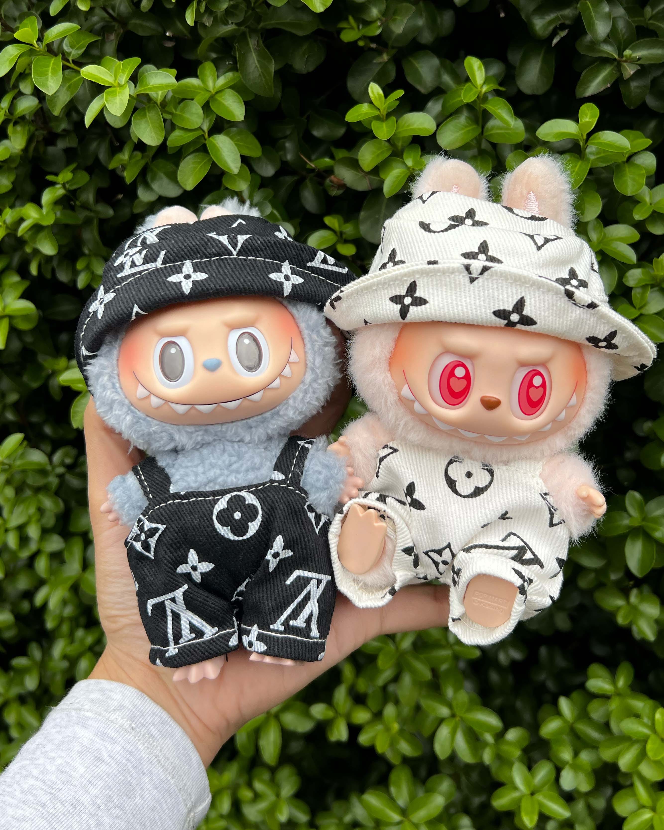 Labubu Outfits Labubu LV Inspired White (Outfit Only)