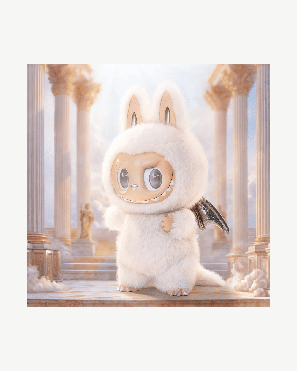 POP MART LABUBU THE MONSTERS ZIMOMO ANGEL IN THE CLOUDS VINYL PLUSH