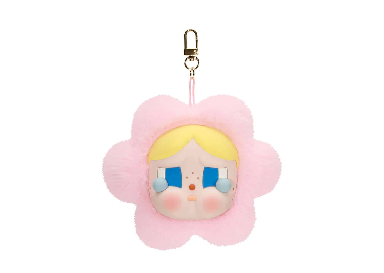 Pop Mart (labubu) Pop Mart CryBaby Sad Club Series Silicone Plush Earphone Bag