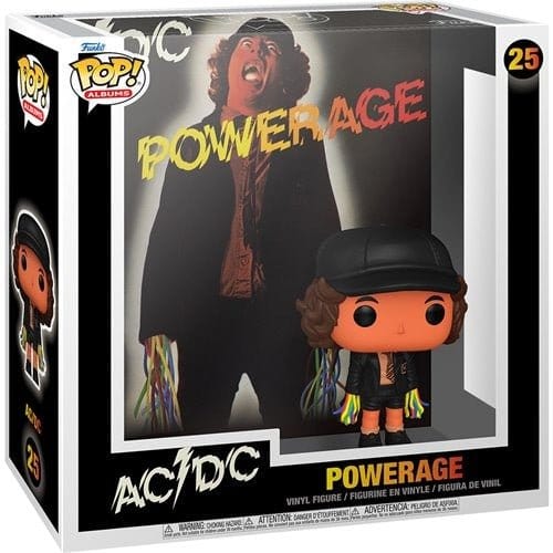 Toyshnip Funko Pop! 25 AC/DC Powerage Album Figure with Case