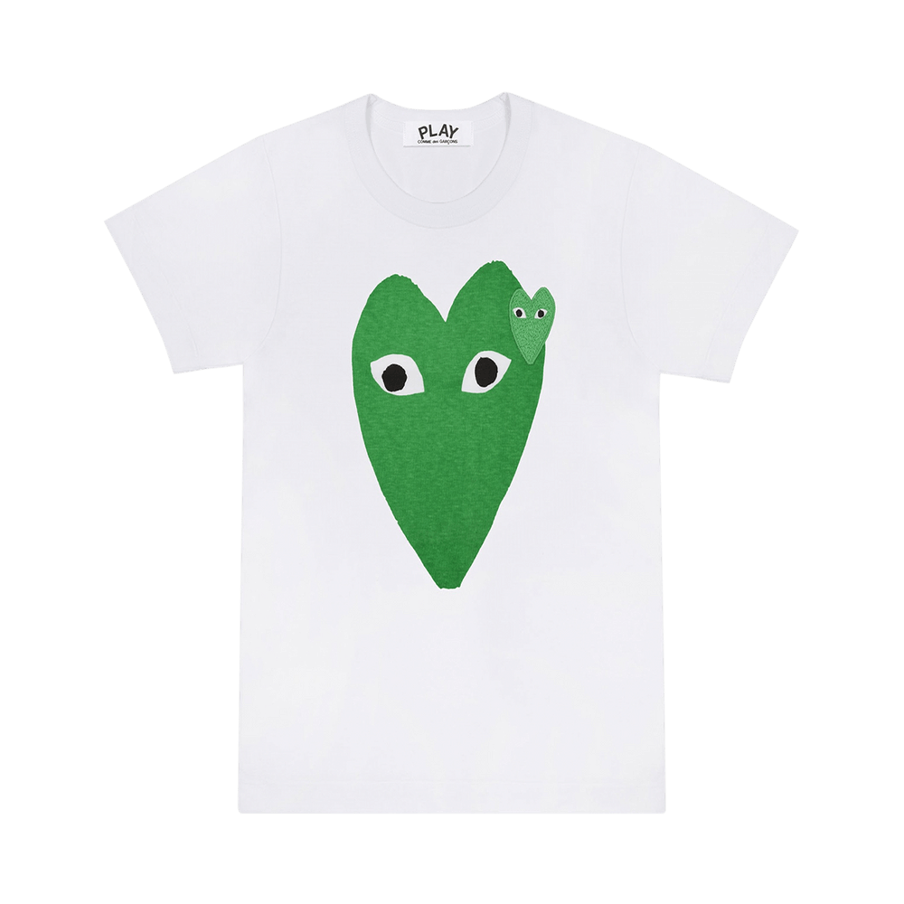 Comme des Garçons PLAY T-Shirt White/Green