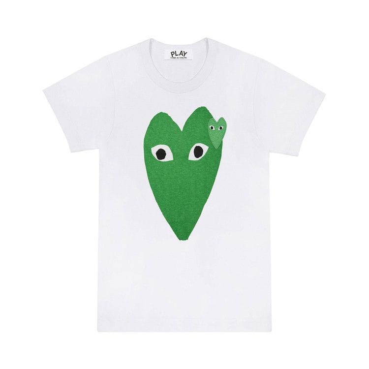Comme des Garçons PLAY T-Shirt White/Green