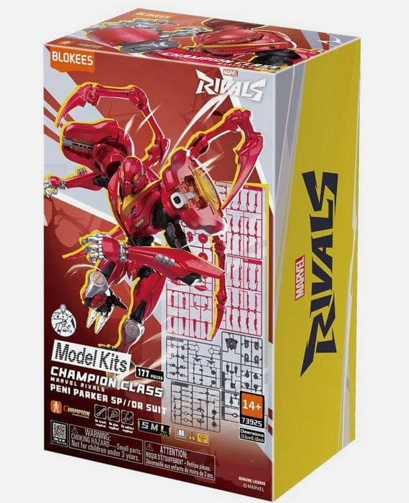 Funko Pop Blokees Marvel Rivals Peni Parker SP//DR Suit Champion Class CC09 Model Kit