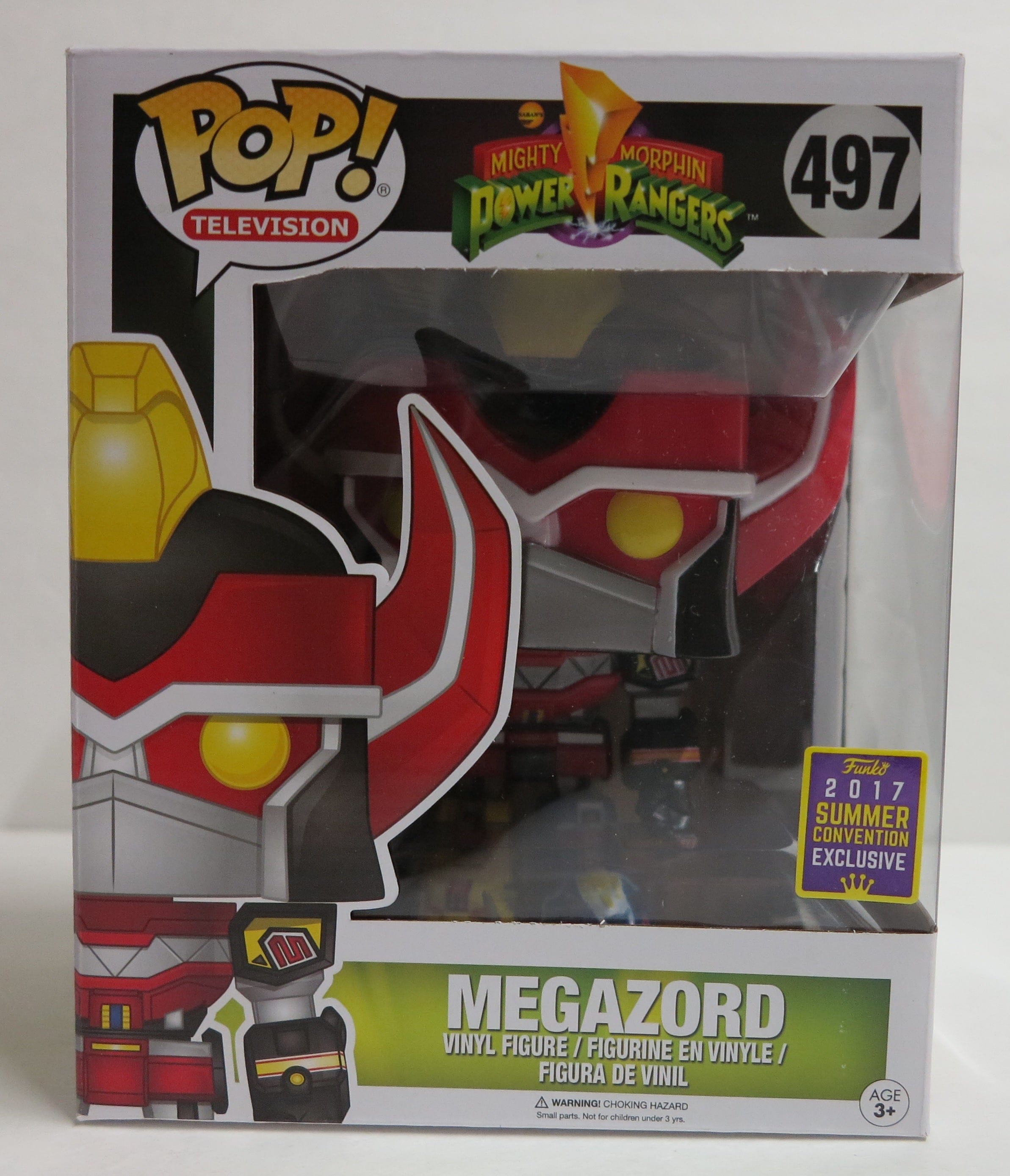Funko Pop Pop Funko SDCC 2017 Mighty Morphin Power Rangers Megazord Vinyl Figure