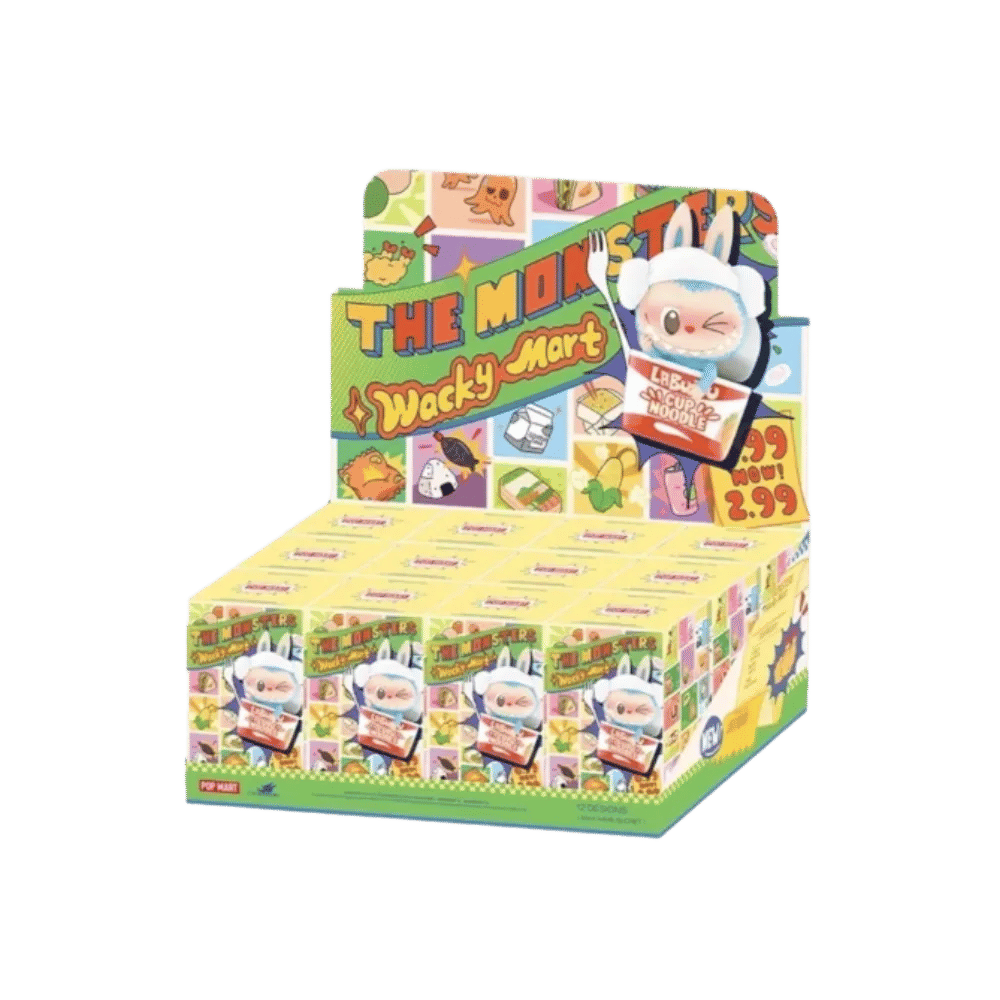 Pop Mart Labubu The Monsters Wacky Mart Series Figure Sealed Case (12 Blind Box)