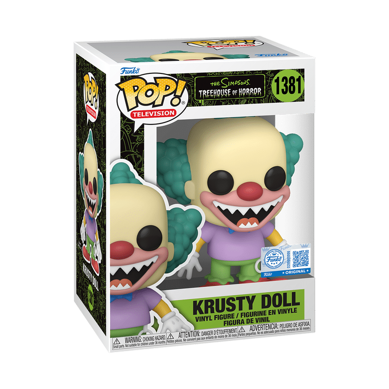Funko Pop! Simpsons Krusty Doll – Funko Shop Exclusive