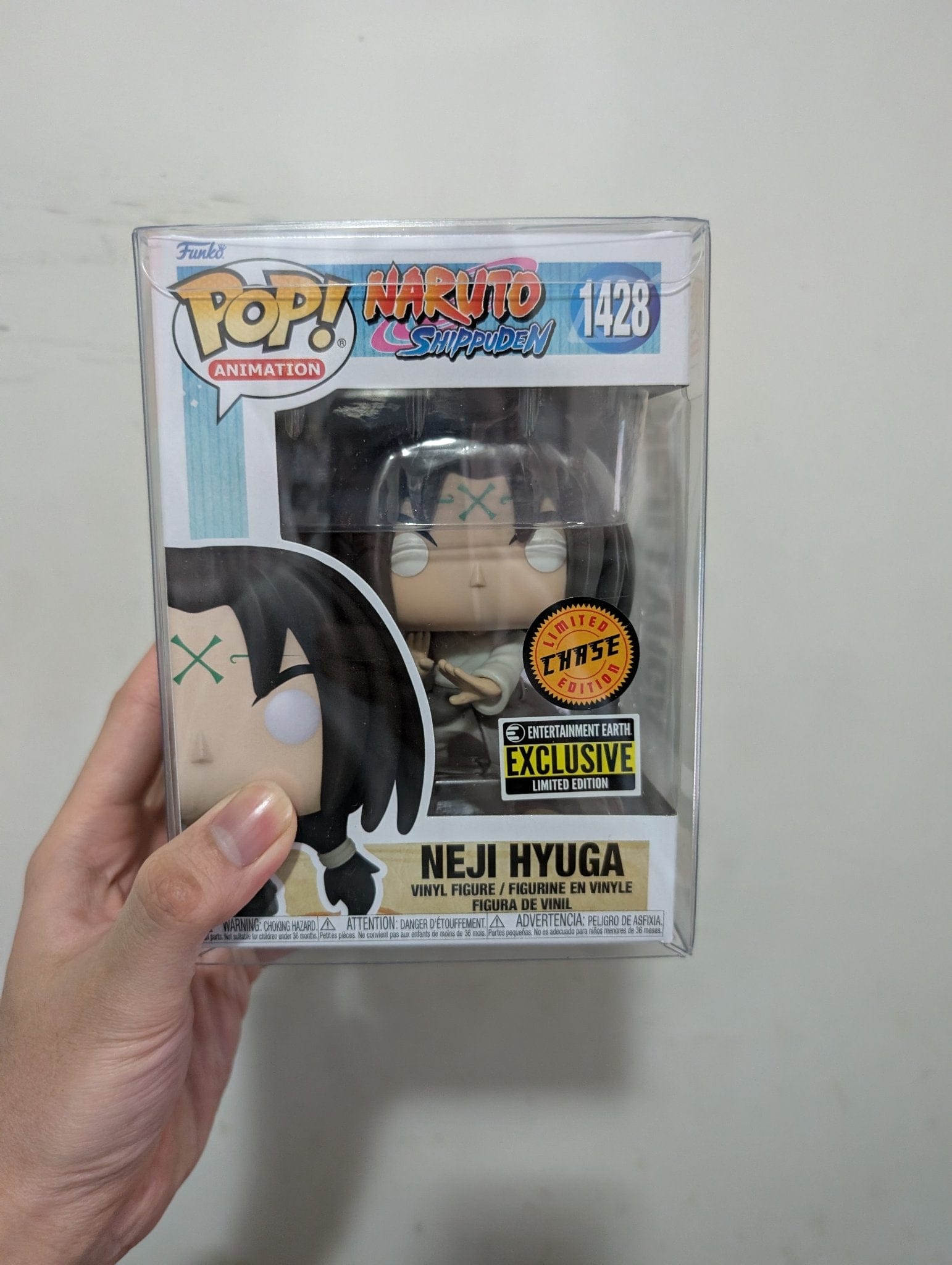 Kaisopops Funko POP! Naruto: Shippuden - Neji Hyuga (Chase) #1428 Pop Vinyl Figure