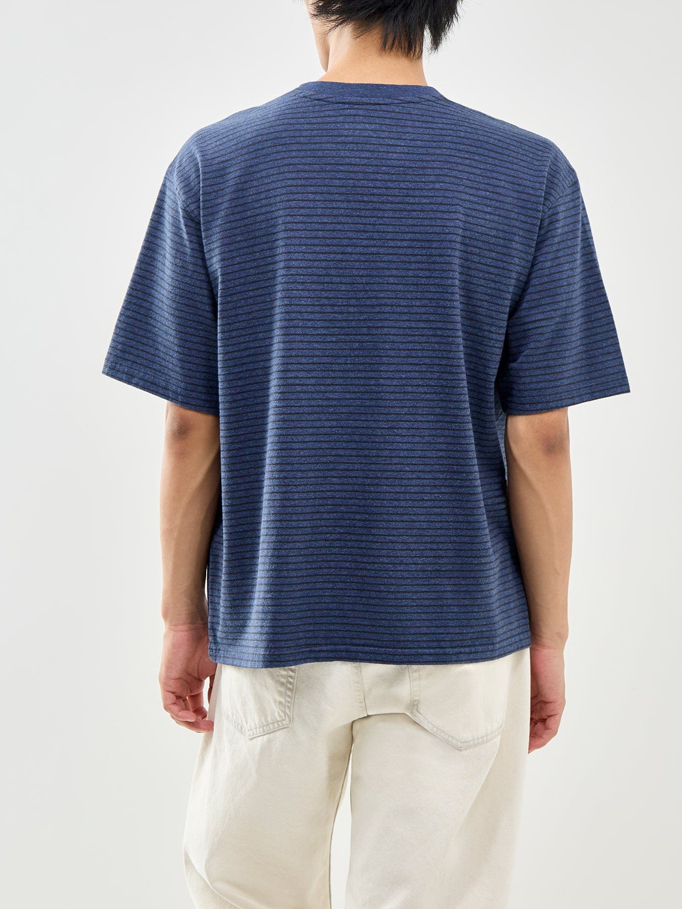 Levi's Pocket Stripe T - Shirt Blue
