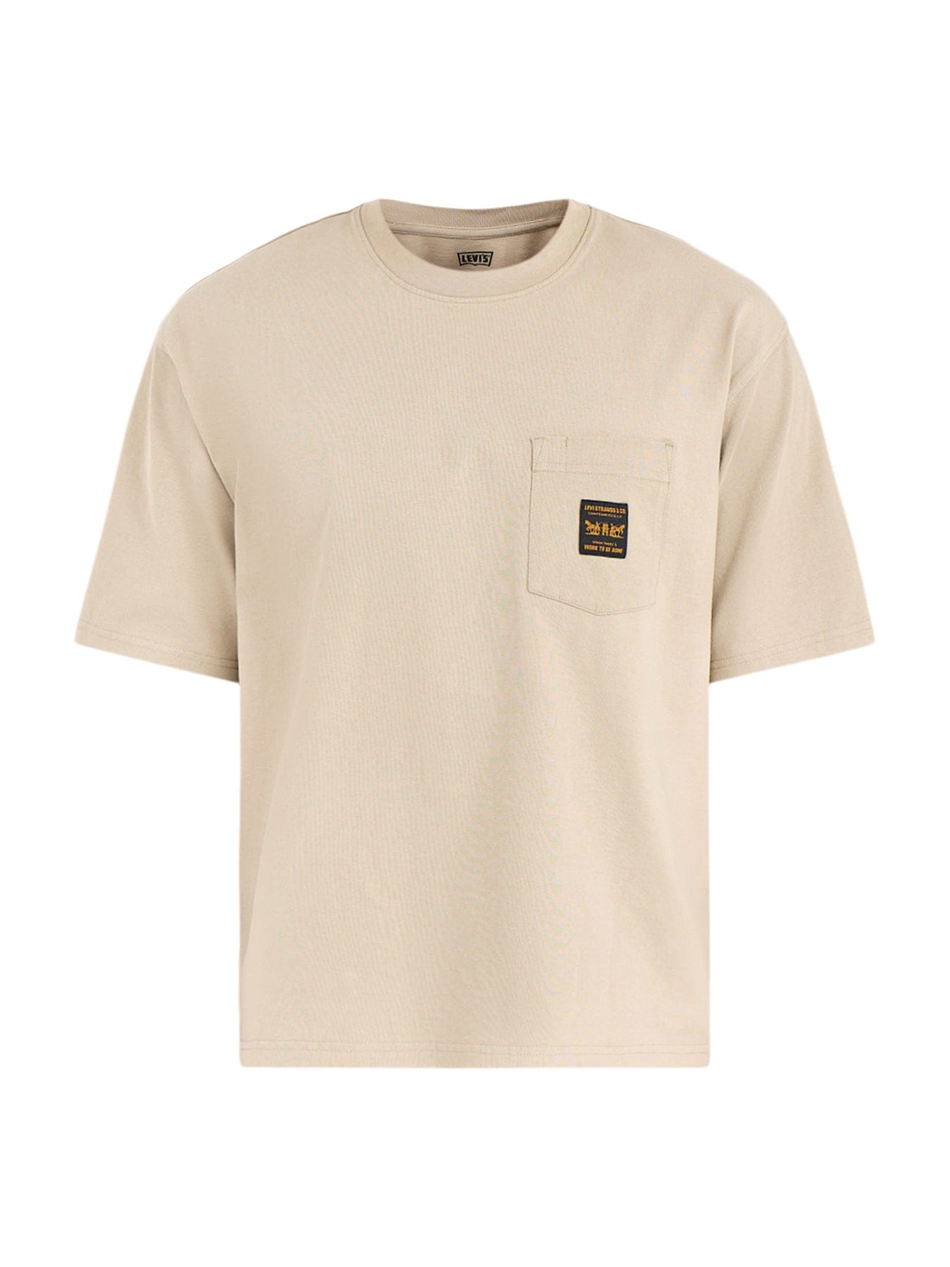 Levi's Pocket T - Shirt Beige