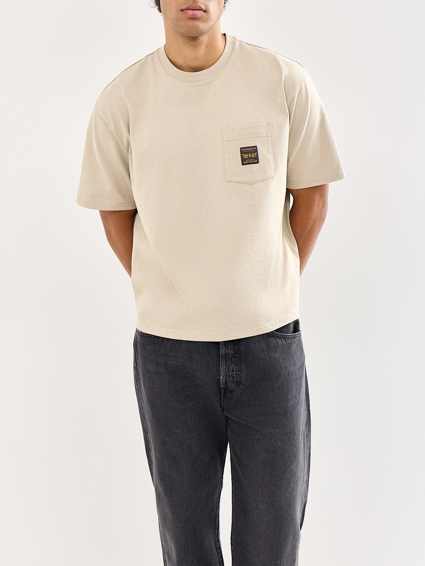 Levi's Pocket T - Shirt Beige