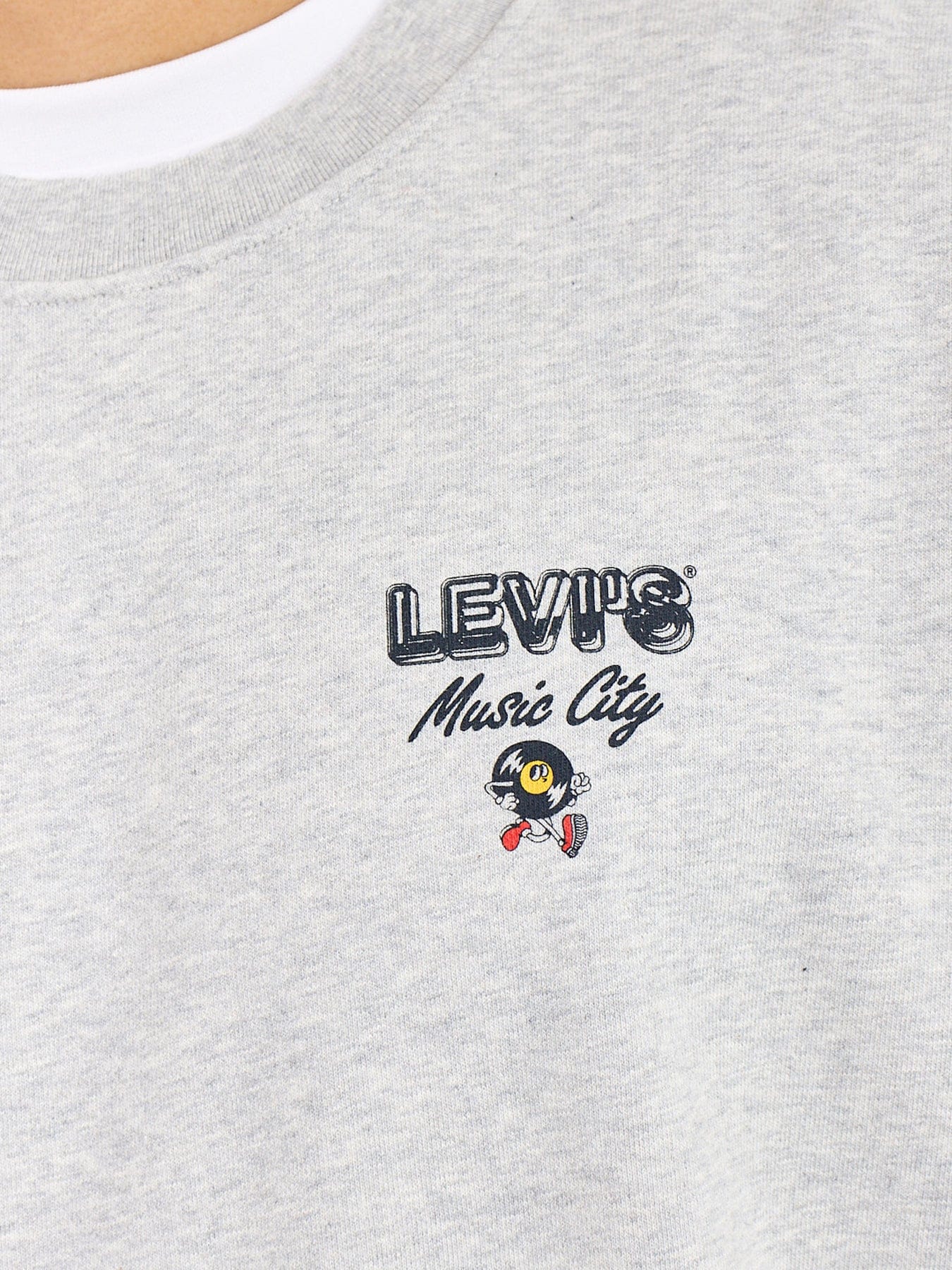 Levi's Sunset Graphic Sweatshirt Grey