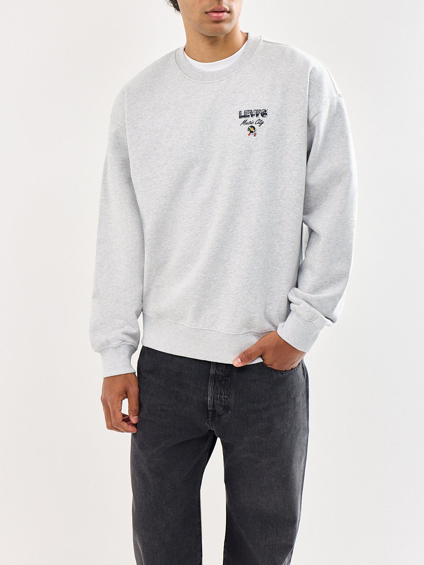 Levi's Sunset Graphic Sweatshirt Grey
