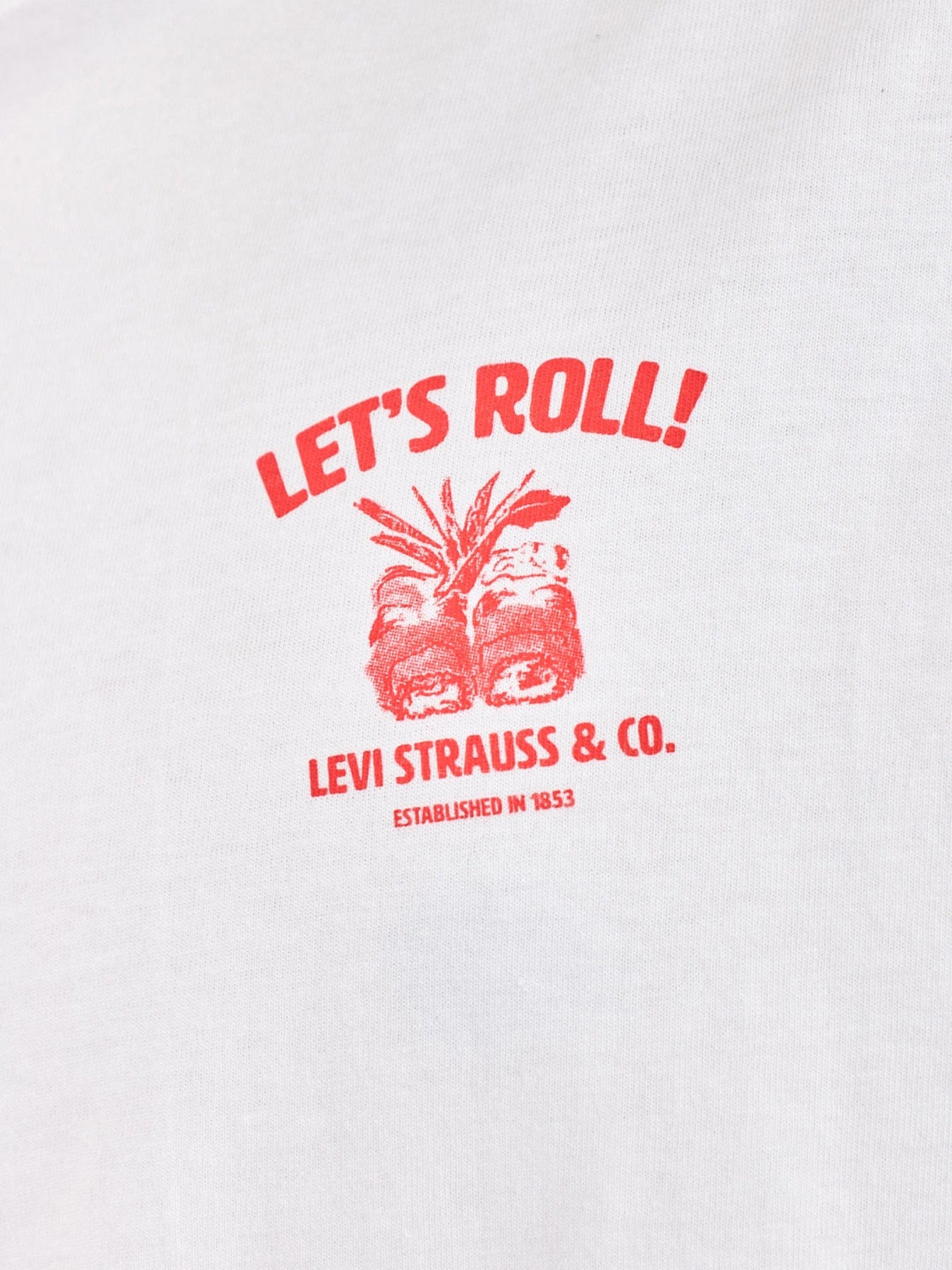 Levi's Relaxed Fit Graphic T - Shirt White