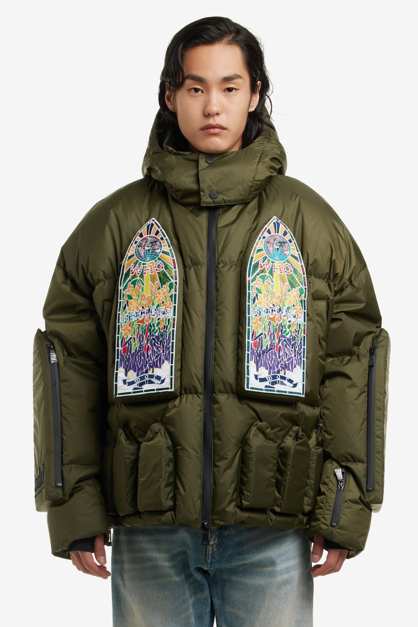 WHO Decides WAR DOWN BOMBER WITH DETACHABLE HOOD