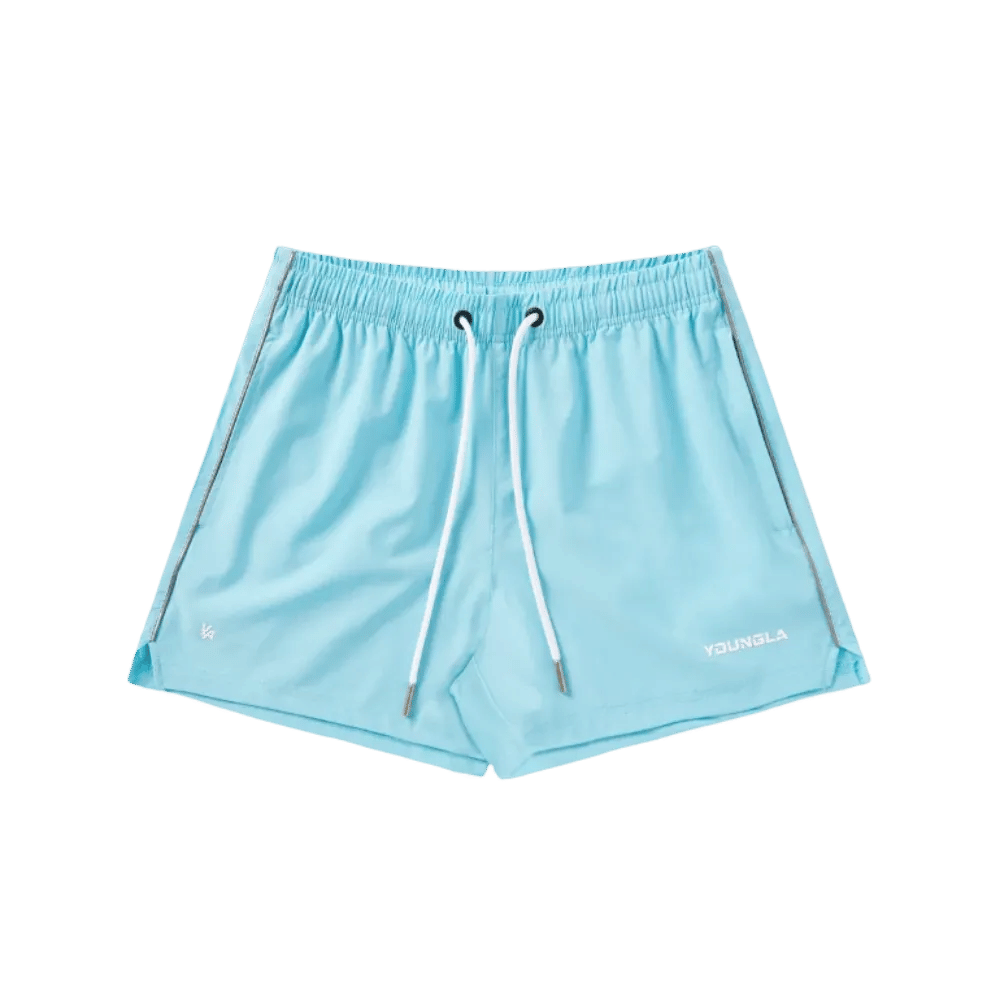 YoungLA Leg Day Shorts Sky Blue