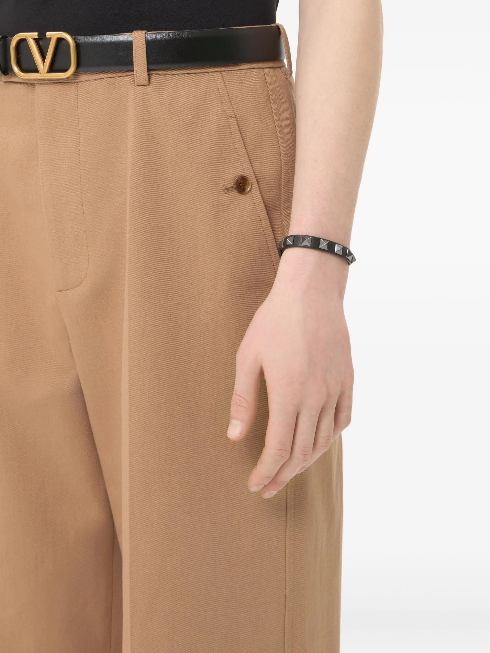 Valentino Garavani Rockstud leather bracelet