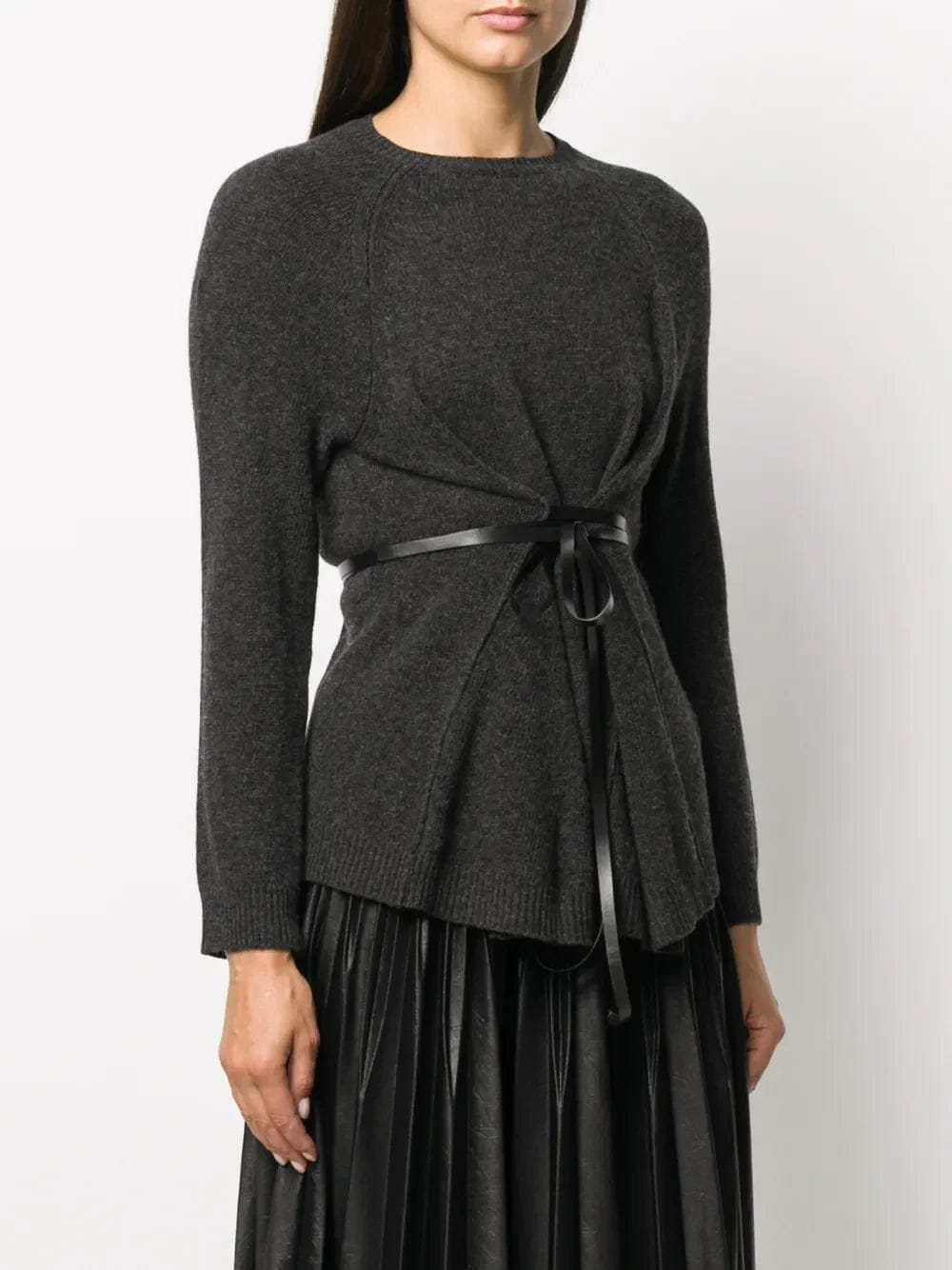 Valentino Garavani Ribbon Belted Jumper