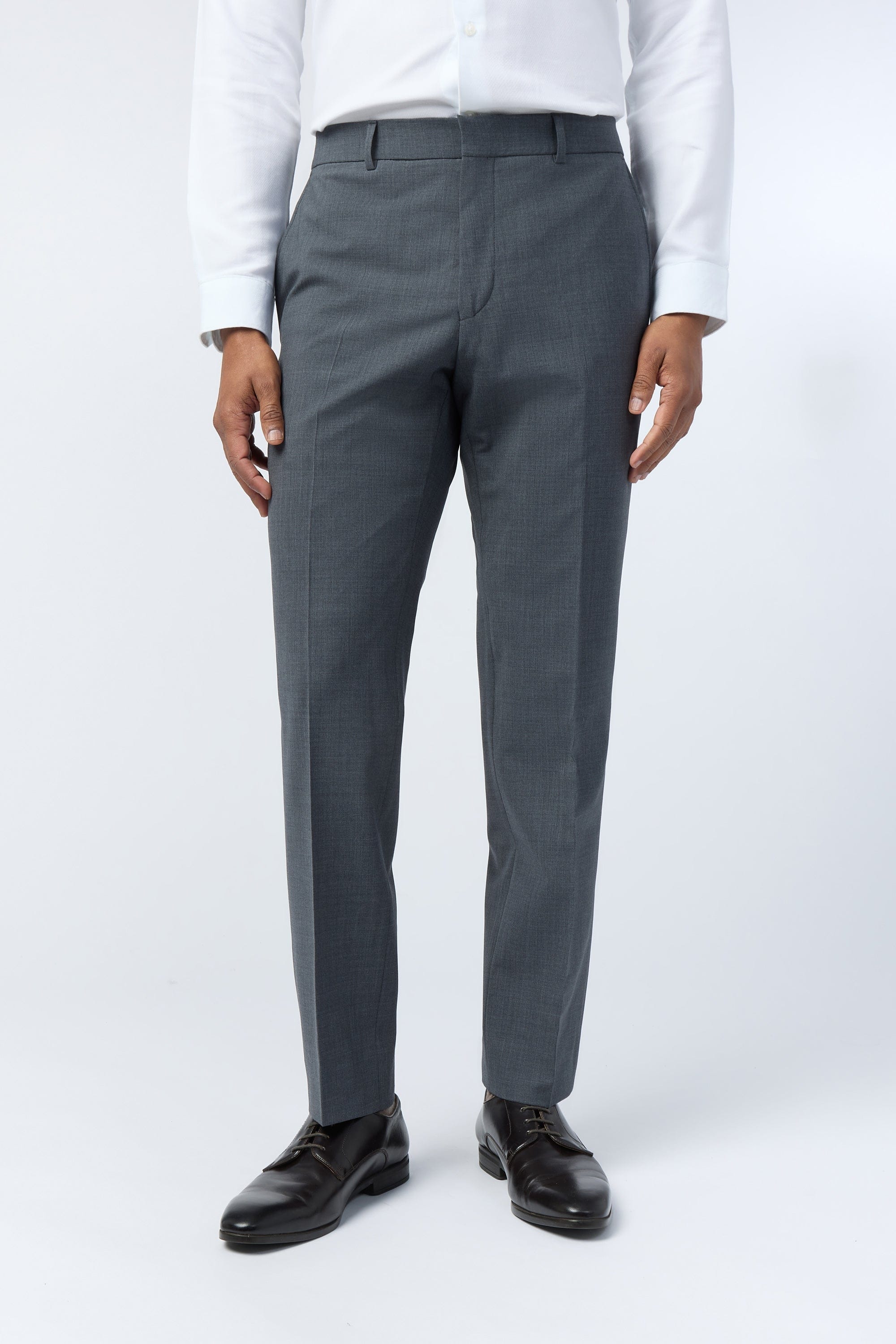 Ted Baker Paros - Performance Charcoal Panama Trs Charcoal Grey