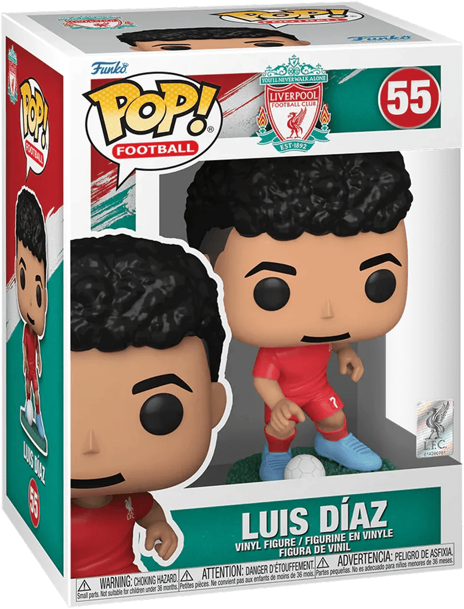 Funko Football (Soccer) - Luis Diaz Liverpool Pop! Vinyl