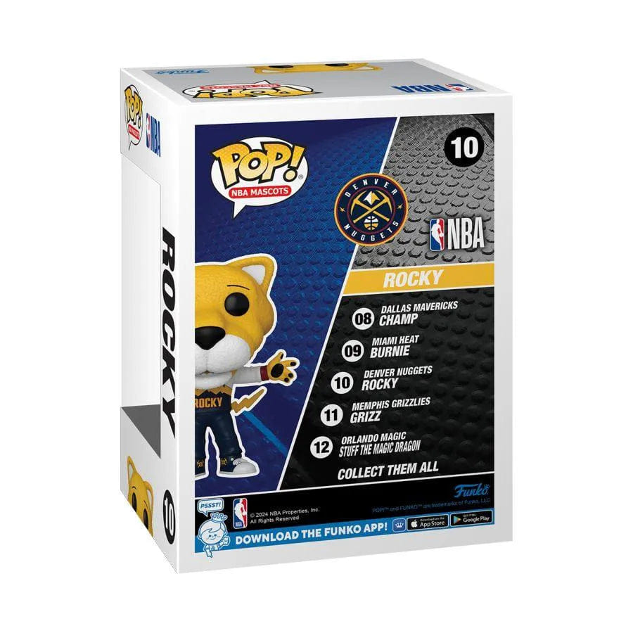 Funko NBA Basketball: Mascots - Rocky Denver Nuggets Pop! Vinyl