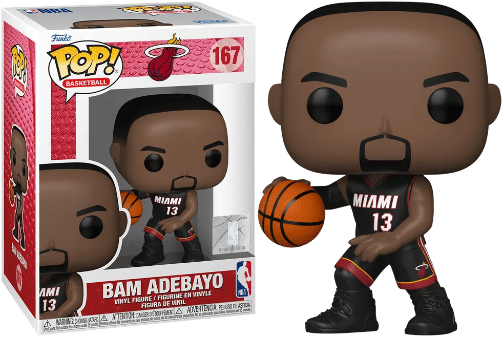 Funko NBA Basketball - Bam Adebayo (Miami Heat) Pop! Vinyl