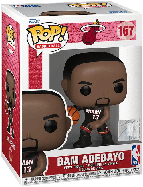 Funko NBA Basketball - Bam Adebayo (Miami Heat) Pop! Vinyl