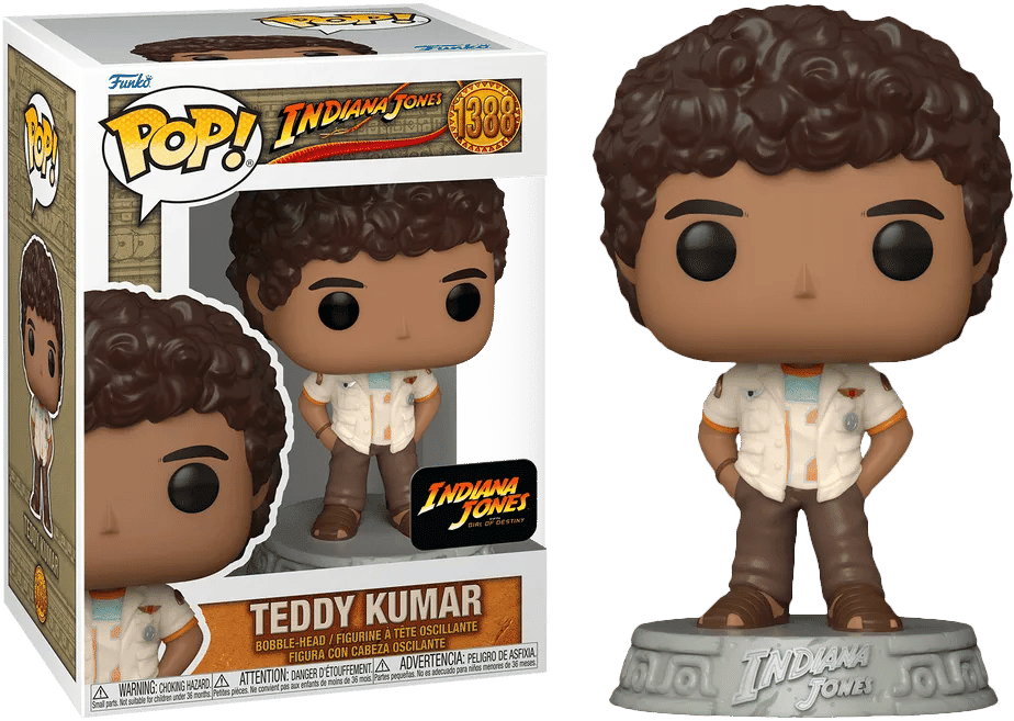 Funko Indiana Jones and the Dial of Destiny (2023) - Teddy Kumar Pop! Vinyl