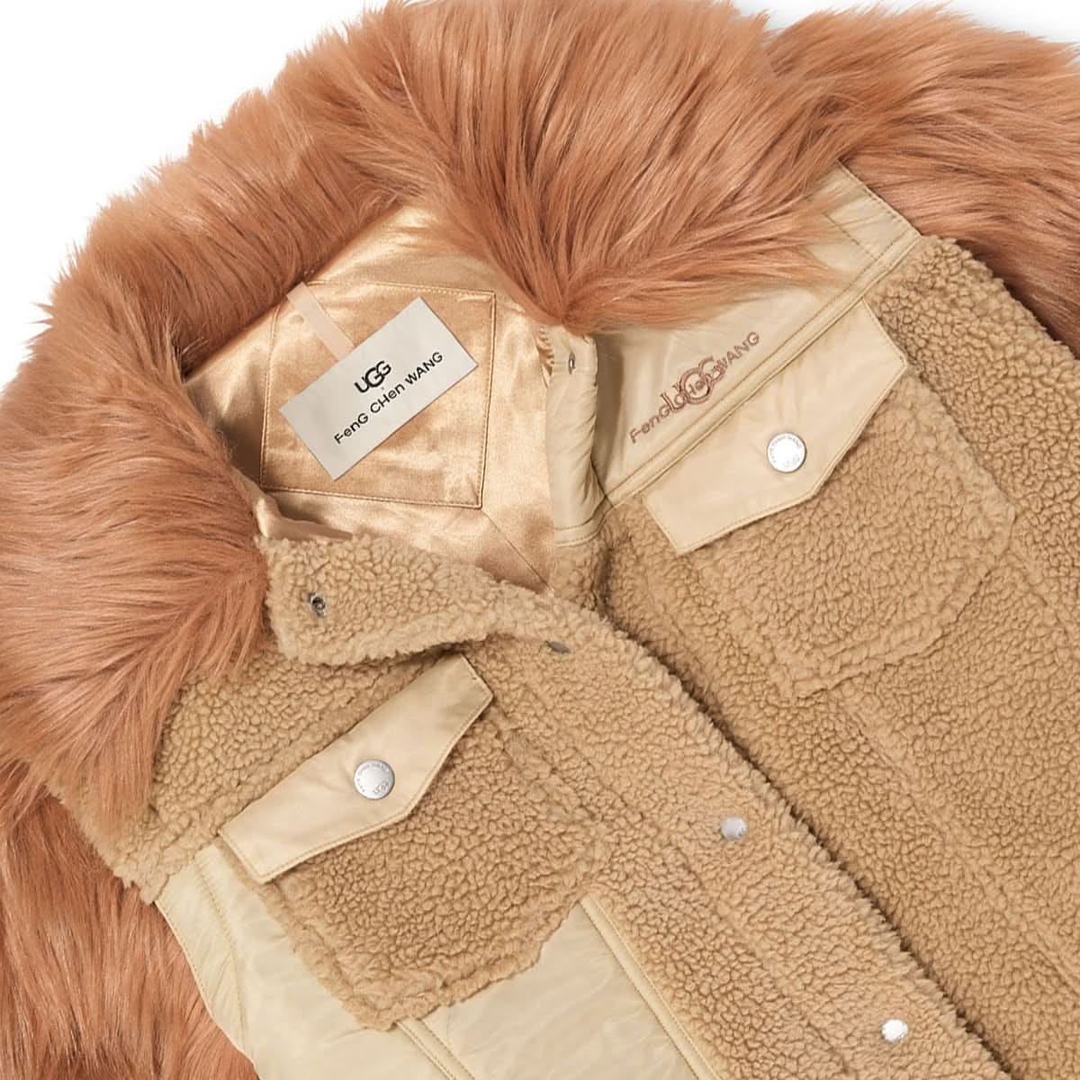 Feng Chen Wang Faux Fur 2 in 1 Jacket