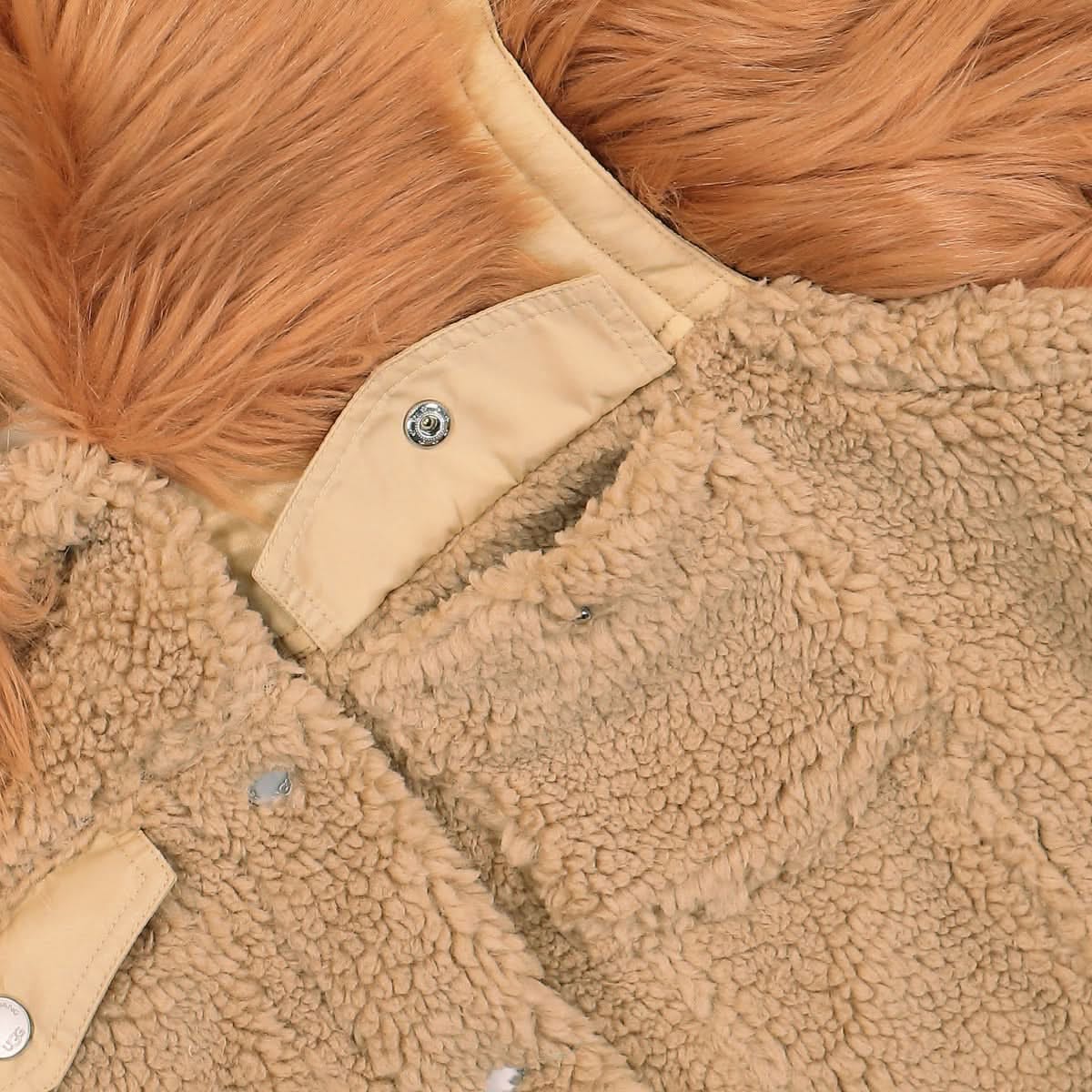 Feng Chen Wang Faux Fur 2 in 1 Jacket