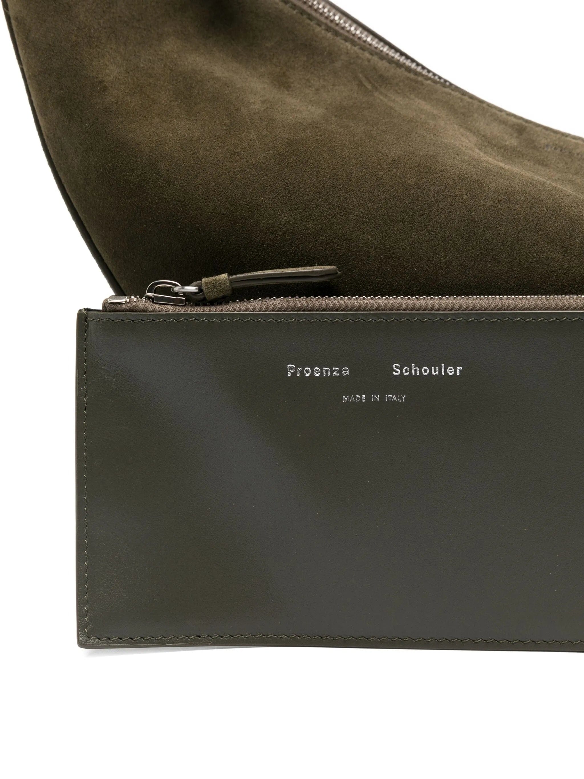 Proenza Schouler Slide suede shoulder bag
