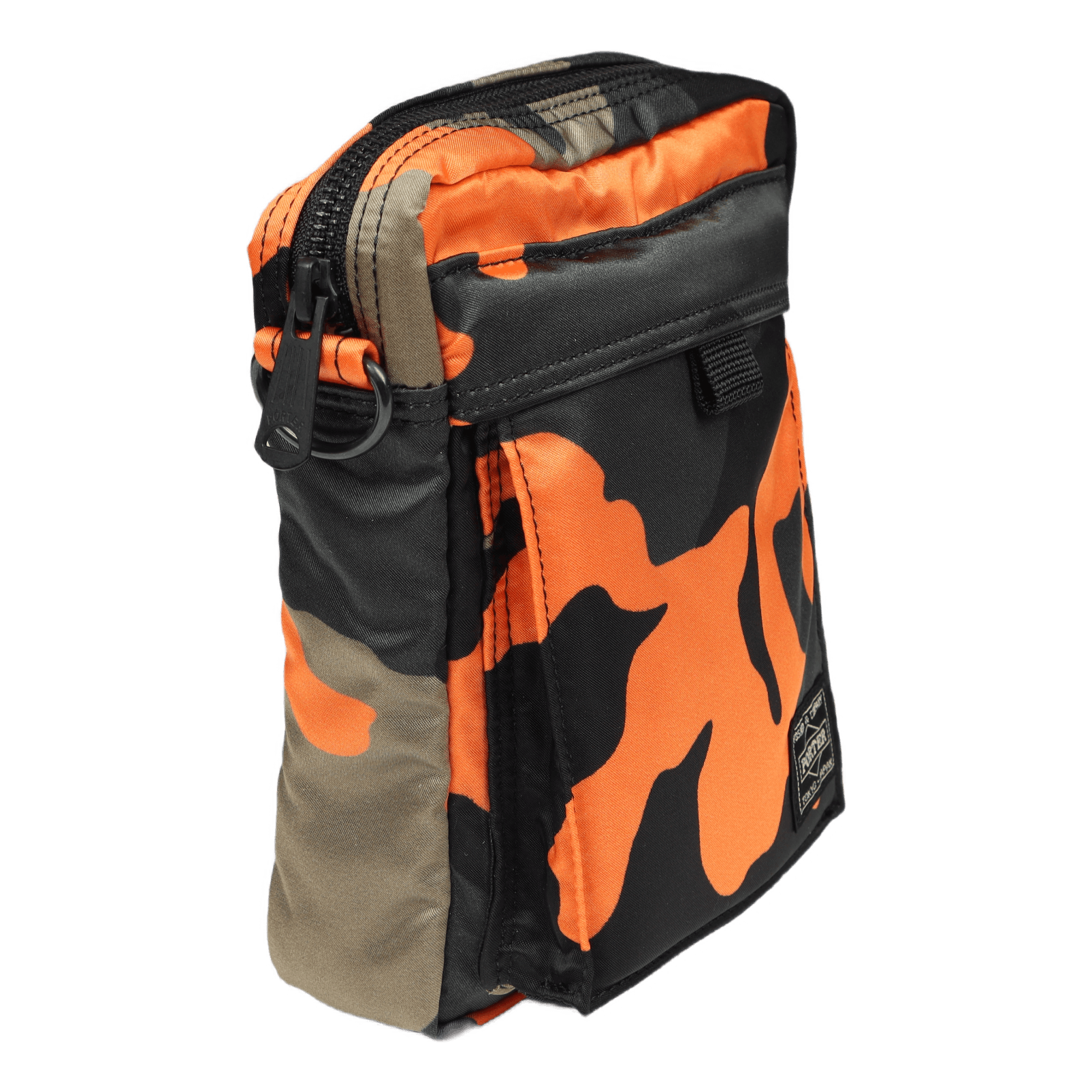 Porter Ps Camo Shoulder Bag (vertical Woodland Orange