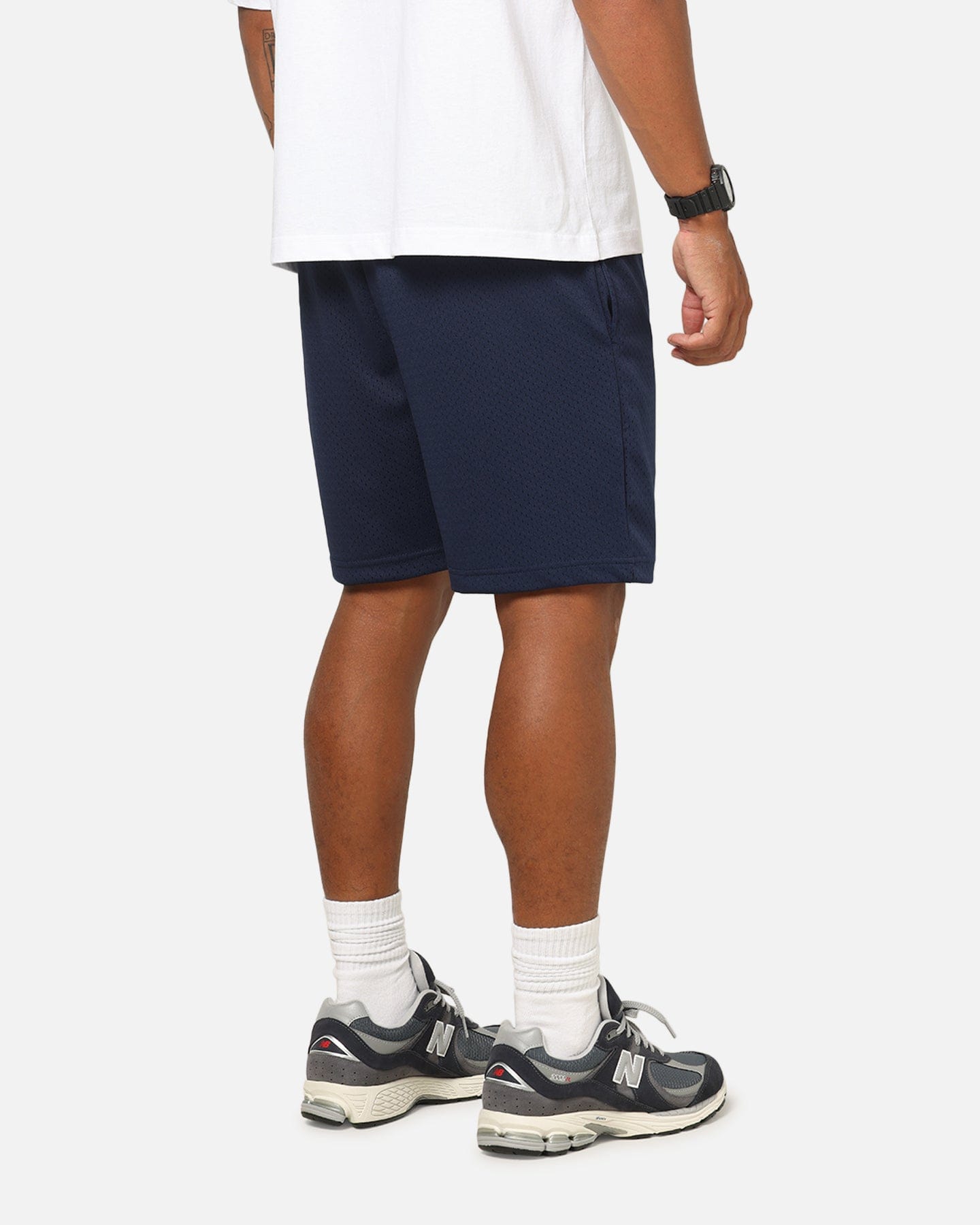 Mitchell & NESS Dallas Cowboys Arch Script Shorts Navy
