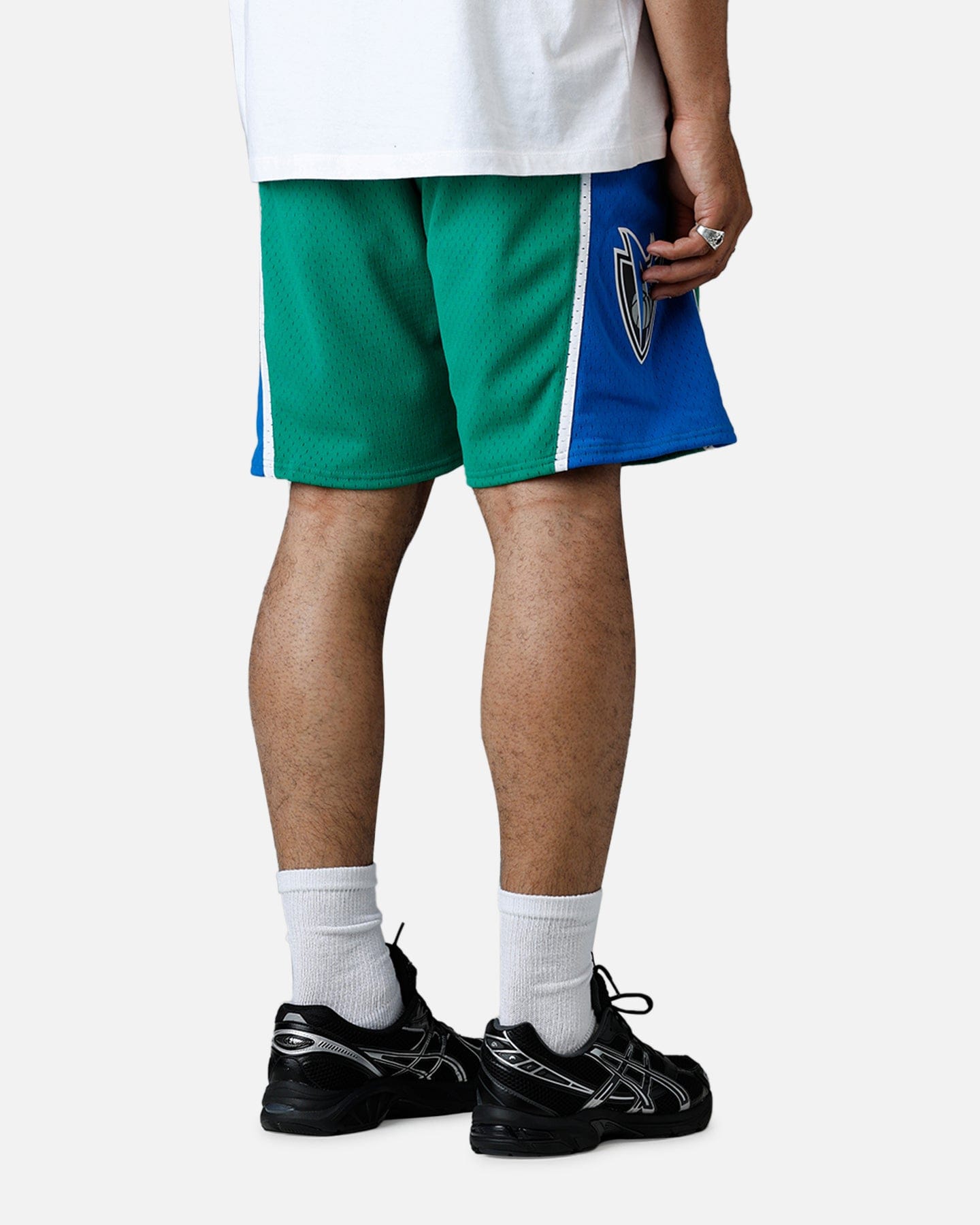 Mitchell & NESS Dallas Mavericks 2004 Swingman Shorts Green/Blue