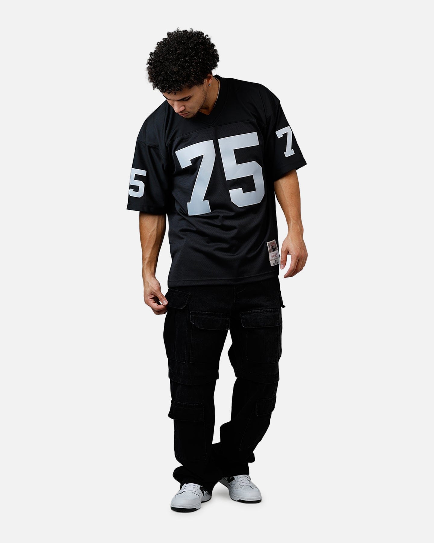 Mitchell & NESS Oakland Raiders Howie Long #75 Jersey Black